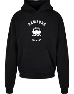 Толстовка с капюшоном Sweatshirt Hamburg, черный Merchcode