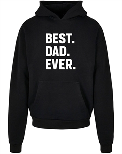 Толстовка с капюшоном Sweatshirt Fathers Day - Best Dad Ever, черный Merchcode