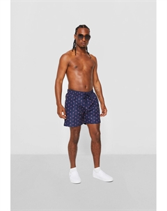 Шорты для плавания ВЫКРОЙКА, темно-синий/розовый Urban classics