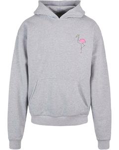 Толстовка с капюшоном FLAMINGO ULTRA HEAVY, серый Merchcode