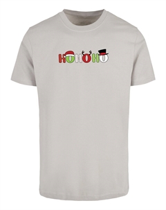 Рубашка Christmas Ho Ho Ho, серый Merchcode