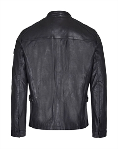 Кожаная куртка БУАЛЬБЕРТО, черный Bugatti