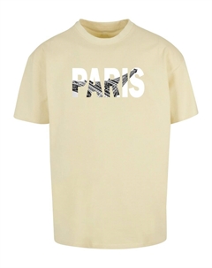 Классическая футболка Shirt Paris Eiffel Tower, цвет light yellow Merchcode