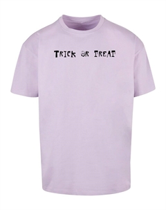 Классическая футболка Shirt Halloween - Trick or Treat, сиреневый Merchcode