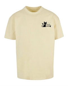 Классическая футболка Shirt Halloween - Purrfectly Spooky, цвет light yellow Merchcode