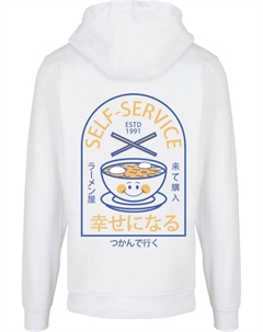 Толстовка с капюшоном TORC-SELF SERVICE, белый Merchcode