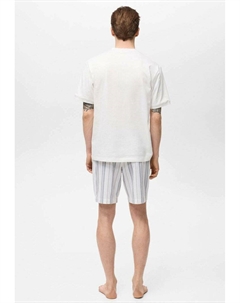 Пижама AIRE, молочный Mango