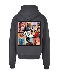 Толстовка с капюшоном GRAND COLLAGE ULTRA HEAVY , темно-серый Merchcode