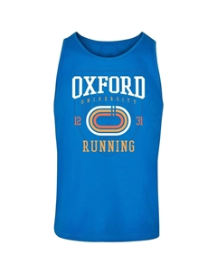 Топ OXFORD UNIVERSITY TANK, синий Merchcode
