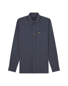 Рубашка LS PLAIN , антрацит Lyle & scott