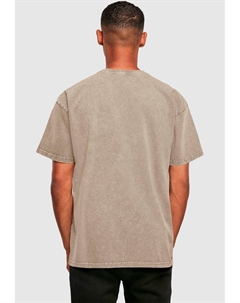 Футболка с принтом LEMON ACID WASHED TEE, хаки Merchcode