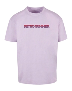 Футболка Summer - Retro, цвет Lilac/Dark purple Merchcode