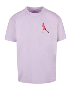 Футболка Tennis Woman Silhouette, цвет Orchid/Light purple/Dark purple Merchcode