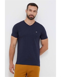 Футболка из хлопка, темно-синий Gant