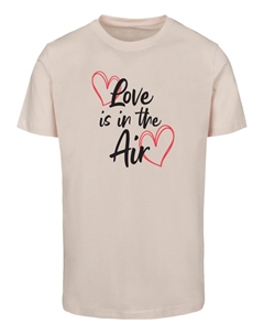 Футболка Valentines Day - Love is, цвет Pink/Pink Merchcode