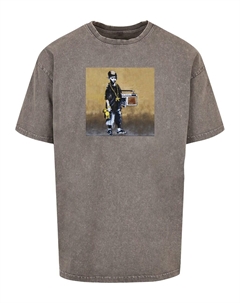 Рубашка Brandalised - Boy With Teddy, серый Merchcode