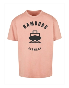 Футболка Hamburg, темно-розовый Merchcode