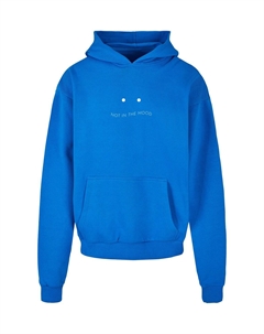 Толстовка с капюшоном NITM-MOODY FACE X ULTRA HEAVY, синий Merchcode