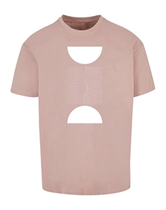 Футболка Abstract Lines, темно-розовый Merchcode