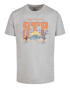 Рубашка Stone Temple Pilots - Desert Highway, пятнистый серый Merchcode