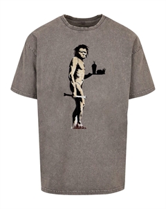 Рубашка Brandalised - Fast Food Apeman, серый Merchcode