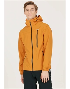 Куртка для активного отдыха "DELTON W-PRO15000", с экологически чистым покрытием (без PFC), цвет Orange Weather report