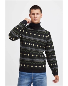 Свитер с высоким воротником из смесового материала " BHPullover", черный Blend