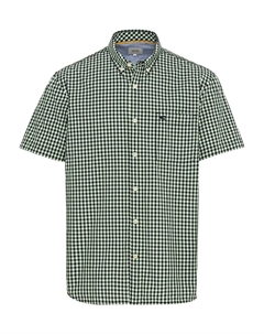 Рубашка с короткими рукавами и вышитым логотипом на нагрудном кармане, фисташковый Camel active