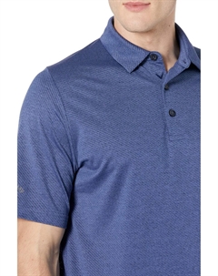 Поло Ventilated Heather Jacquard Polo, цвет Peacoat Heather Callaway