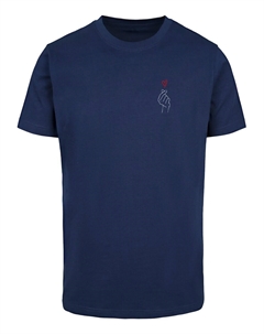 Рубашка K Heart, темно-синий Merchcode