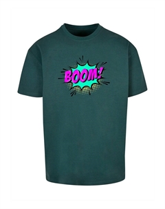 Футболка BOOM COMIC, цвет Neon Green/Dark Green Merchcode