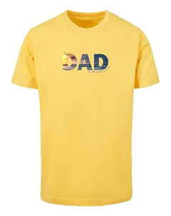 Футболка FOR THE BEST DAD, желтый Merchcode