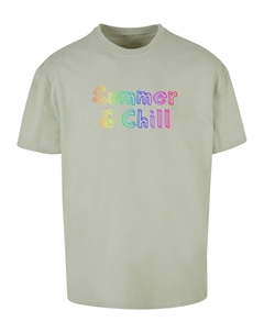 Футболка SUMMER AND CHILL RAINBOW, цвет Green/Khaki Merchcode