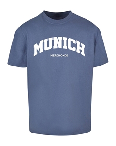 Футболка MUNICH WORDING, пыльный синий Merchcode