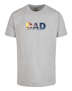 Футболка FOR THE BEST DAD, серый Merchcode