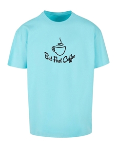 Футболка BUT FIRST COFFEE, зеленый Merchcode