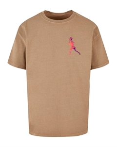 Футболка TENNIS WOMAN SILHOUETTE, бежевый Merchcode