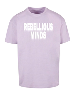 Футболка REBELLIOUS MINDS, светло-фиолетовый Merchcode