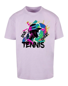 Футболка TENNIS LOVE, светло-фиолетовый Merchcode