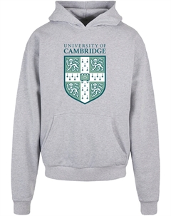 Толстовка UNIVERSITY OF CAMBRIDGE, пятнистый серый Merchcode