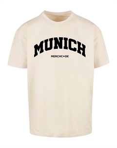 Футболка MUNICH WORDING, песочный Merchcode
