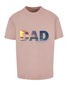 Футболка FOR THE BEST DAD, темно-розовый Merchcode