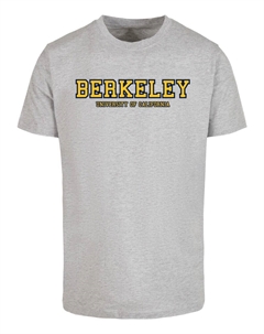 Футболка BERKELEY UNIVERSITY, серый Merchcode