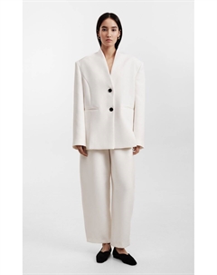 Костюм: жакет без лацканов и брюки объемного силуэта 1811 eighteen one one
