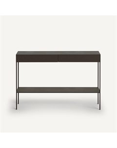 Столик с двойной столешницей из металла с состаренным эффектом Fbe серый Am.pm.