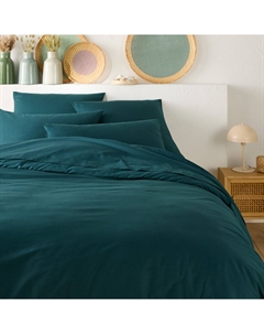 Пододеяльник из переработанного хлопка Scenario синий Laredoute