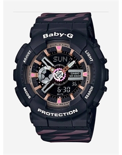 Спортивные часы BA-110CH-1A, Черный Casio