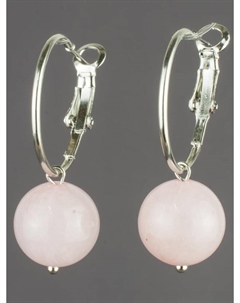 Серьги Бусики-колечки