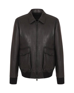 Кожаный бомбер Mvst