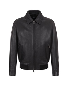 Кожаный бомбер Boss